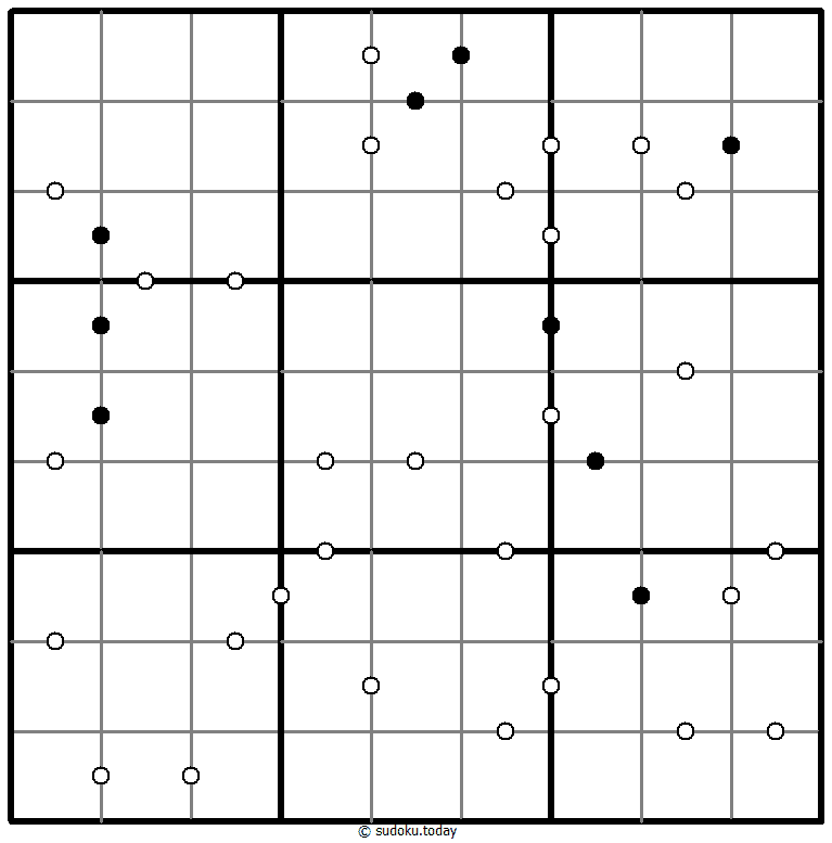 Kropki Sudoku