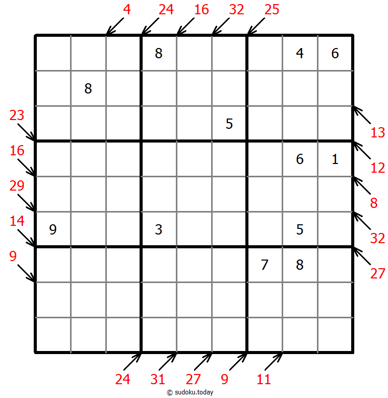 Little killer sudoku