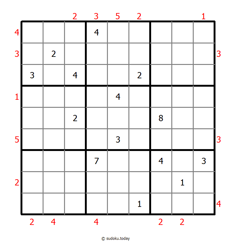 Skyscrapers Sudoku