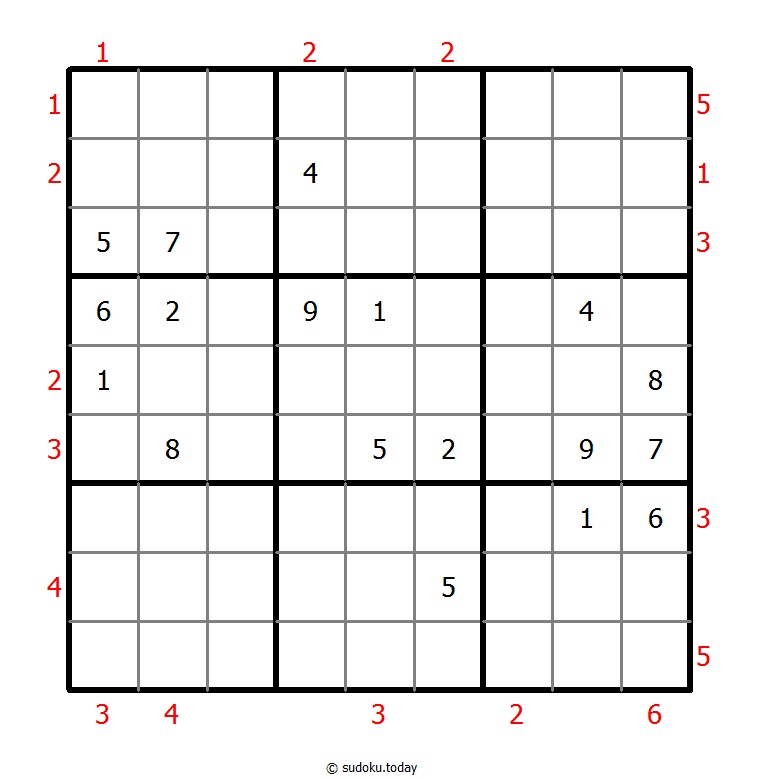 Skyscrapers Sudoku