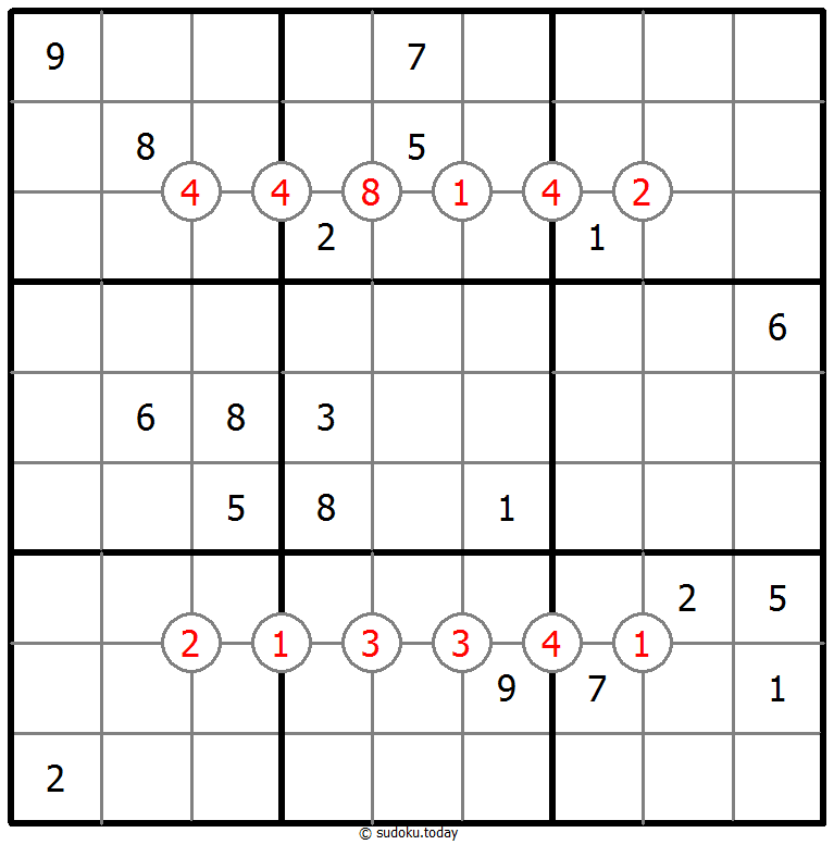 Exclude Sudoku