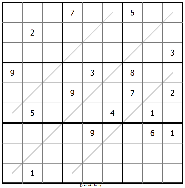 Parity Lines Sudoku