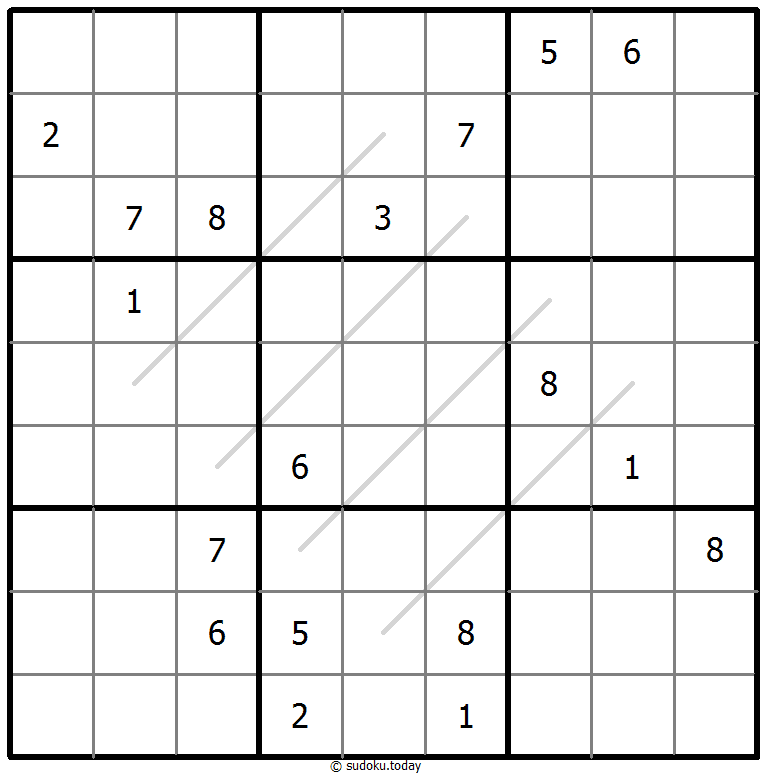 Parity Lines Sudoku