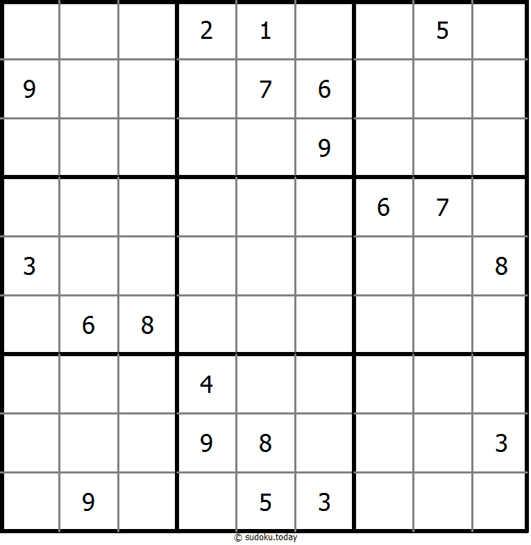 No Touch Sudoku