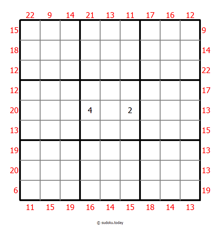 Sum Frame Sudoku