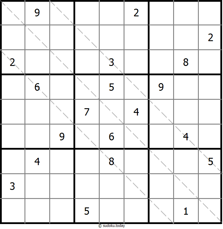 Multi Diagonal Sudoku