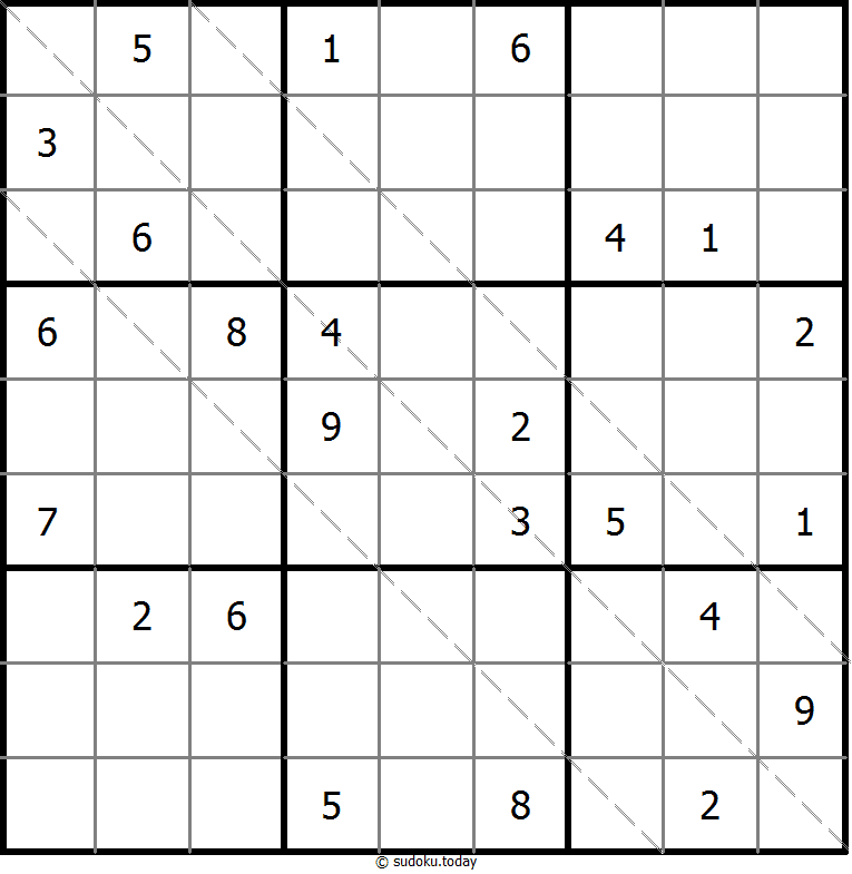 Multi Diagonal Sudoku